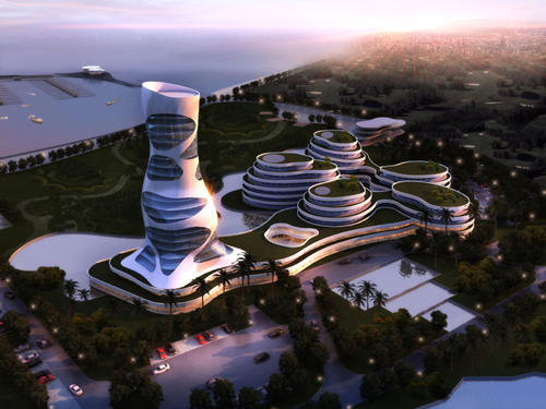建筑效果图制作